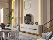 Parma Consol With Mirror - 115-PARM-CONM