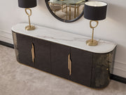 Parma Consol With Mirror - 200-GAB-PAR-CON