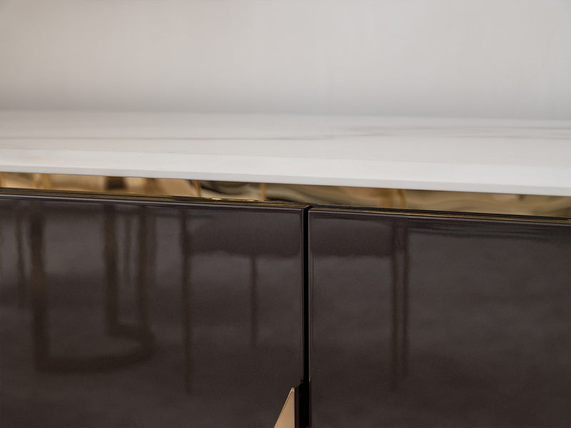 Parma Consol With Mirror - 200-GAB-PAR-CON