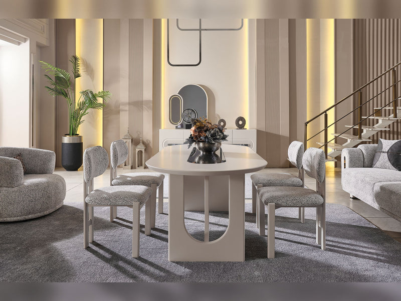 Parma Dining Table - Table 78" - 115-PARM-DT-6