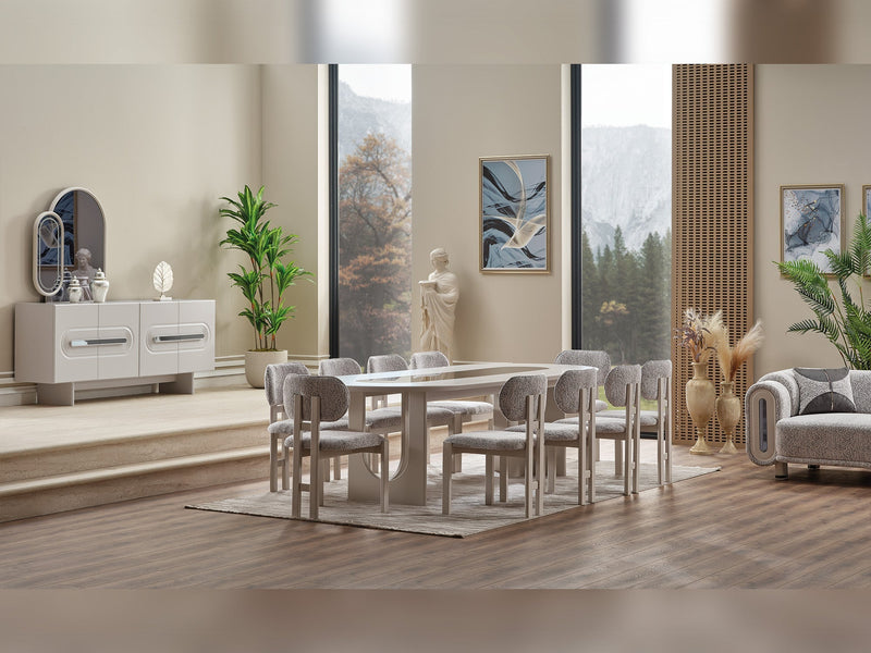 Parma Dining Table - Table 94" - 115-PARM-DT-8
