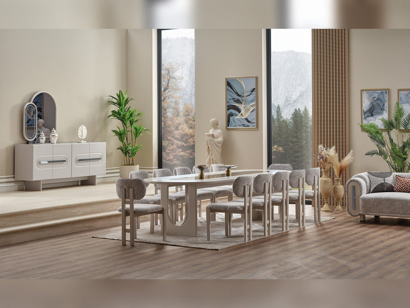 Parma Dining Table - Table 94" - 115-PARM-DT-8