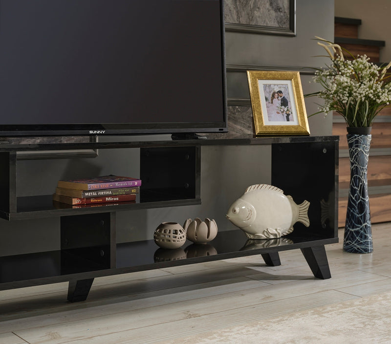 Parma Tv Stand in White - 721-PAR-TV-WHITE