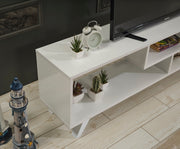 Parma Tv Stand in White - 721-PAR-TV-WHITE