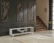 Parma Tv Stand in White - 721-PAR-TV-WHITE