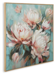 Parryville Aqua/Pink Wall Art - A8000440
