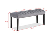 Pascal Black/Gray Marble - Top Dining Set - DMV FurnitureDining Room Set