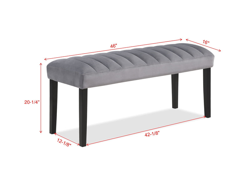 Pascal Black/Gray Marble - Top Dining Set - DMV FurnitureDining Room Set