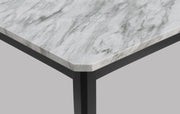 Pascal Black/Gray Marble - Top Dining Set - DMV FurnitureDining Room Set