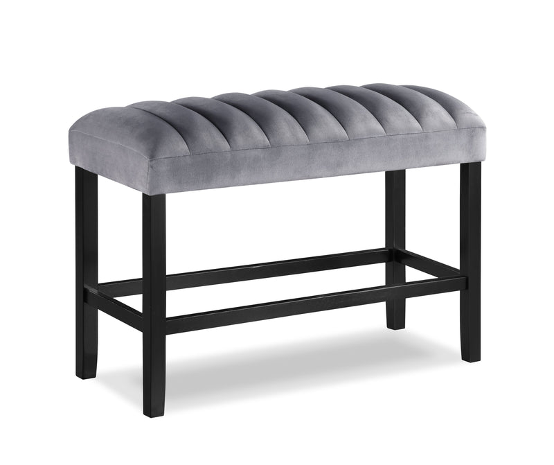 Pascal Black/Gray Square Counter Height Dining Set - DMV FurnitureCounter Height Set