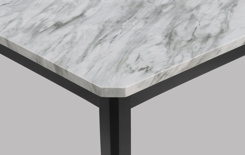 Pascal Gray/White Marble - Top Dining Set - DMV FurnitureDining Room Set