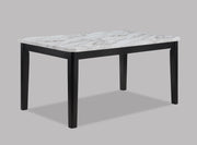 Pascal Gray/White Marble - Top Dining Set - DMV FurnitureDining Room Set