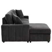 Pastrana Upholstered Sleeper Sectional Sofa LAF Chaise Grey - 500349