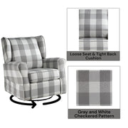 Patli Swivel Chair W/Glider - LV00922