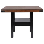 Patterson 5-piece Counter Height Dining Set Mango Oak  - 108888-S5
