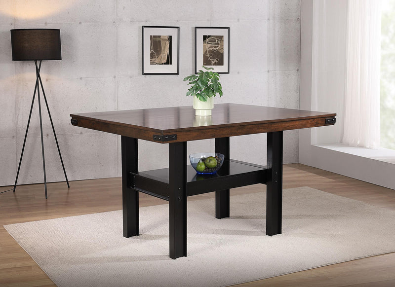 Patterson 60-inch Counter Height Dining Table Mango Oak - 108888