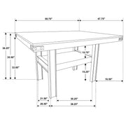 Patterson 7-piece Counter Height Dining Set Mango Oak  - 108888-S7