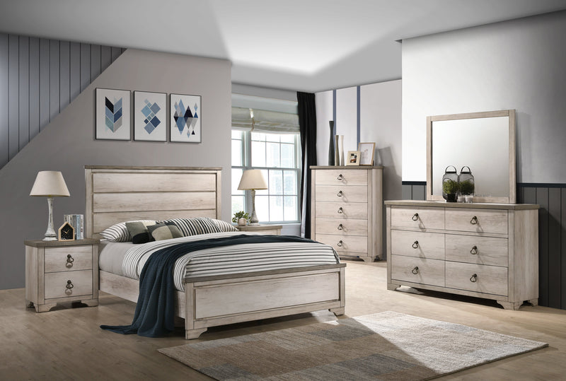 Patterson Driftwood Queen Panel Bed - DMV FurnitureQueen Bed