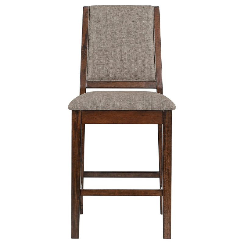 Patterson Upholstered Counter Chair Mango Oak (Set of 2) - 108889
