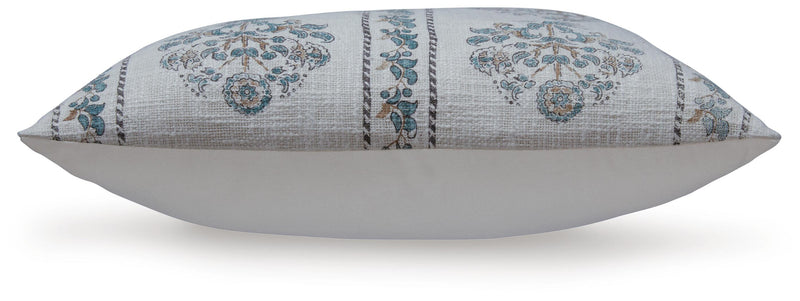 Paulmour Ivory/Green/Brown Pillow (Set of 4) - A1001105