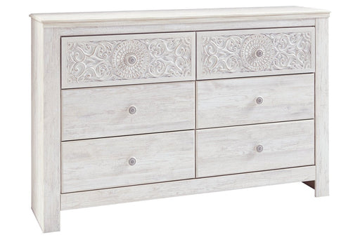 Paxberry Whitewash Dresser - DMV FurnitureDresser
