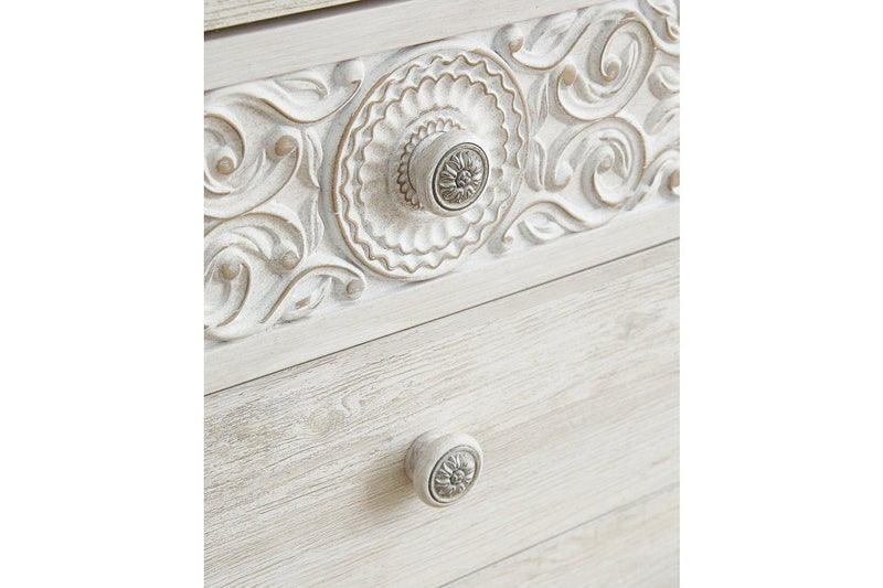Paxberry Whitewash Dresser - EB1811-131 - DMV Furniture