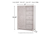 Paxberry Whitewash Dressing Chest - DMV FurnitureChest