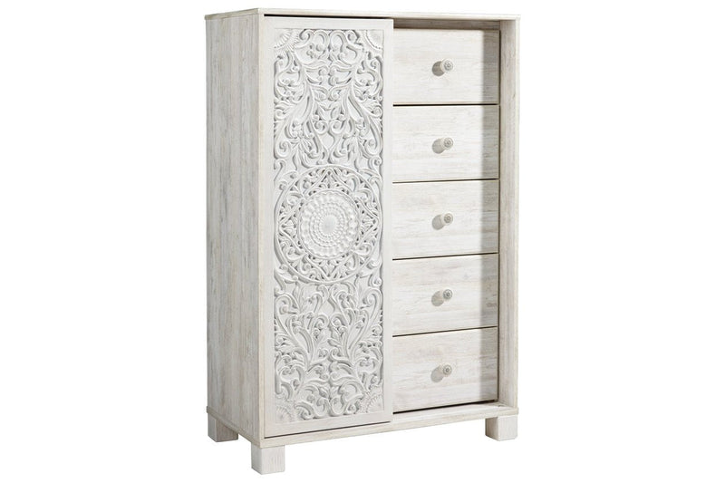 Paxberry Whitewash Dressing Chest - DMV FurnitureChest