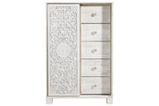 Paxberry Whitewash Dressing Chest - DMV FurnitureChest