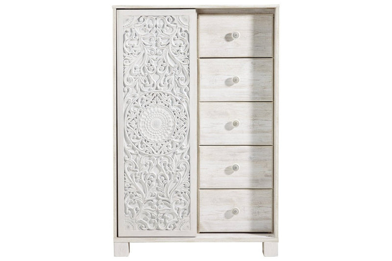 Paxberry Whitewash Dressing Chest - DMV FurnitureChest