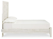 Paxberry Whitewash Full Panel Bed, Dresser and Nightstand - B181B23