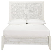 Paxberry Whitewash Full Panel Bed - DMV FurnitureFull Bed