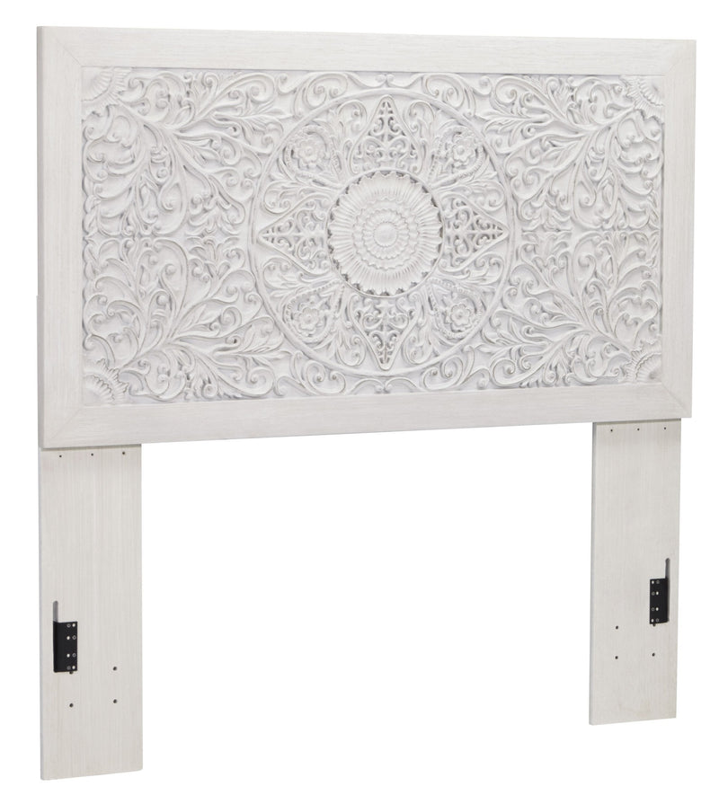 Paxberry Whitewash Full Panel Bed - DMV FurnitureFull Bed
