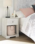Paxberry Whitewash Nightstand - EB1811-191 - DMV Furniture