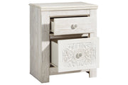 Paxberry Whitewash Nightstand - DMV FurnitureNightstand