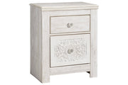 Paxberry Whitewash Nightstand - DMV FurnitureNightstand