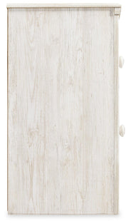 Paxberry Whitewash Queen Panel Bed, Dresser, 2 Chests and 2 Nightstands - B181B31