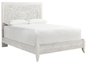 Paxberry Whitewash Queen Panel Bed - DMV FurnitureQueen Bed