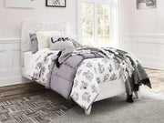 Paxberry Whitewash Twin Panel Bed - DMV FurnitureTwin Bed