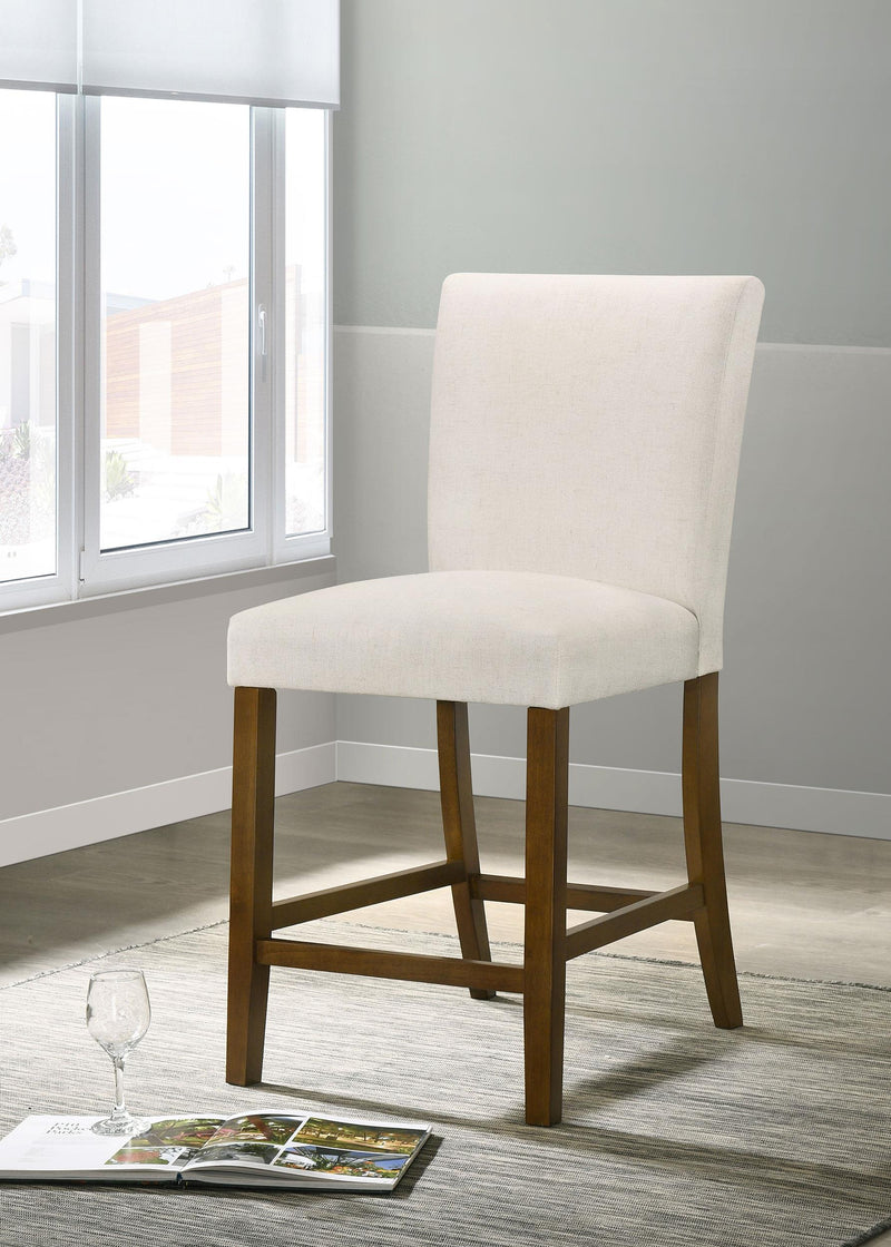 Paxton Upholstered Counter Height Dining Chair Beige (Set of 2) - 122179BGE