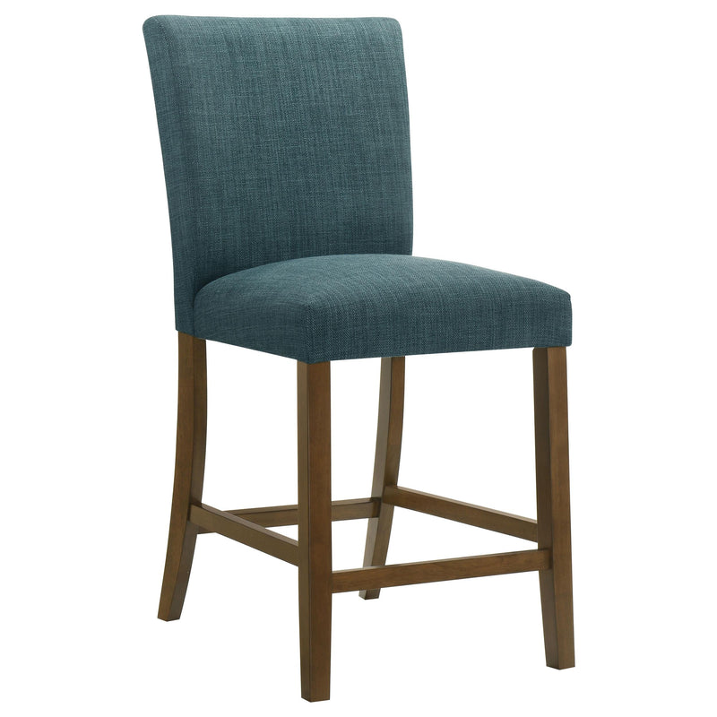 Paxton Upholstered Counter Height Dining Chair Teal Blue (Set of 2) - 122179TLB
