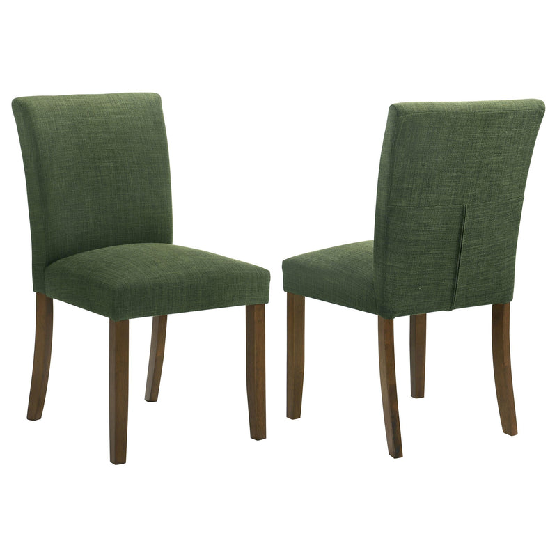 Paxton Upholstered Dining Side Chair Green (Set of 2) - 106378