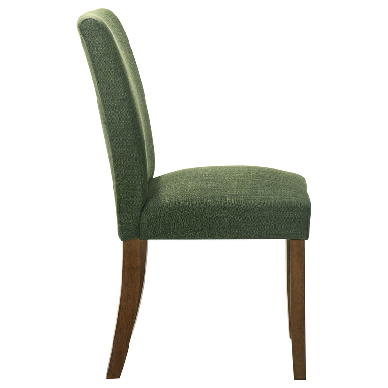Paxton Upholstered Dining Side Chair Green (Set of 2) - 106378
