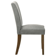 Paxton Upholstered Dining Side Chair Grey (Set of 2) - 106379