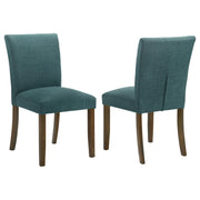 Paxton Upholstered Dining Side Chair Teal Blue (Set of 2) - 106377