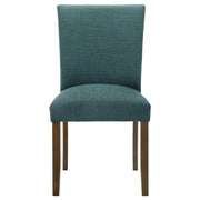 Paxton Upholstered Dining Side Chair Teal Blue (Set of 2) - 106377