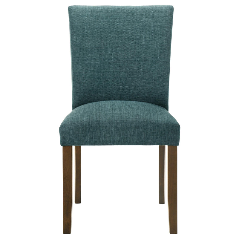 Paxton Upholstered Dining Side Chair Teal Blue (Set of 2) - 106377