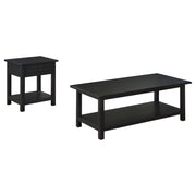 Payne 2-piece Coffee and 1-drawer End Table Set Java - 710568-S2
