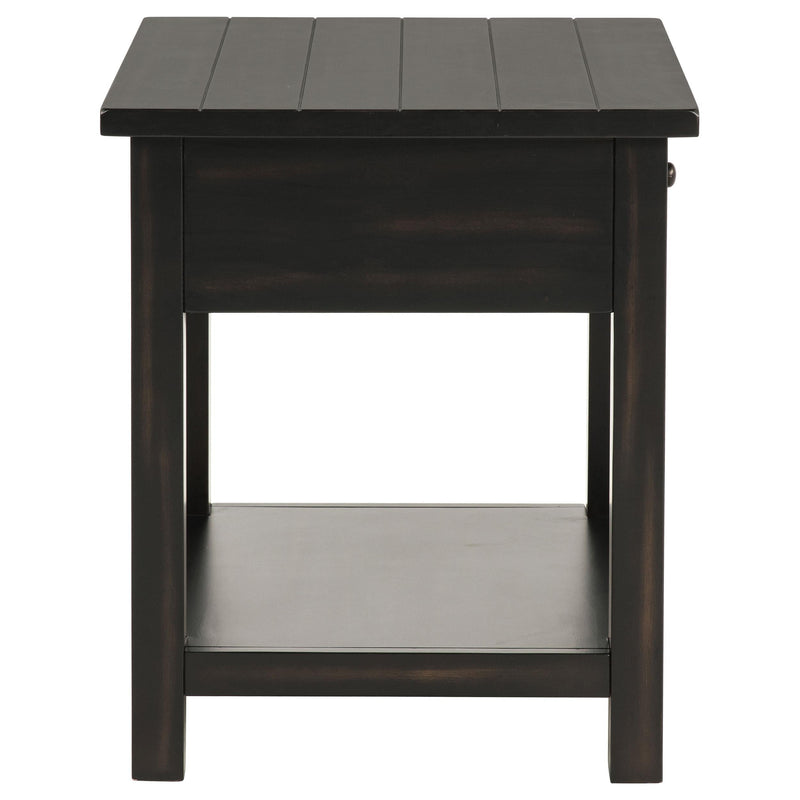Payne 2-piece Coffee and 1-drawer End Table Set Java - 710568-S2