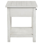 Payne 2-piece Coffee and 1-drawer End Table Set White - 710558-S2